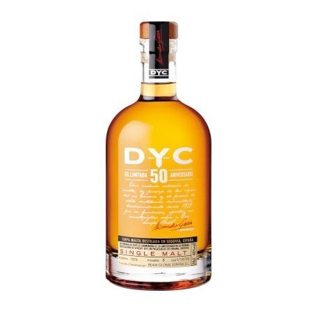Whisky DYC Single Malt Edición 50 Aniversario