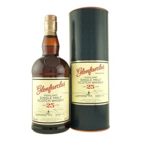 Kliniek Vreemdeling Gevlekt Whisky Glenfarclas 25 years. Buy whisky online. Smartbites