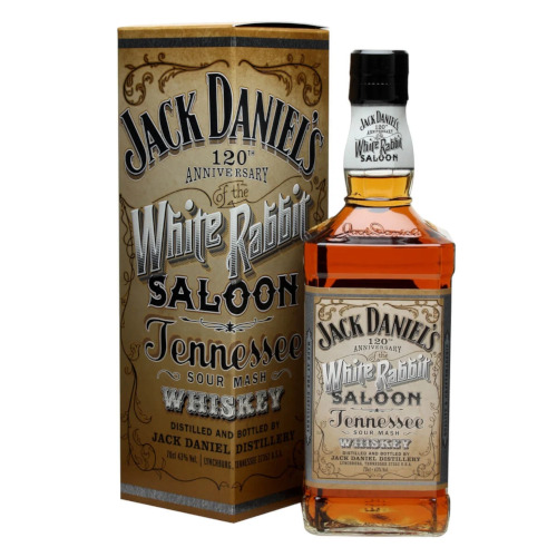 Whisky Jack Daniels White Rabbit Saloon 120 anniversary