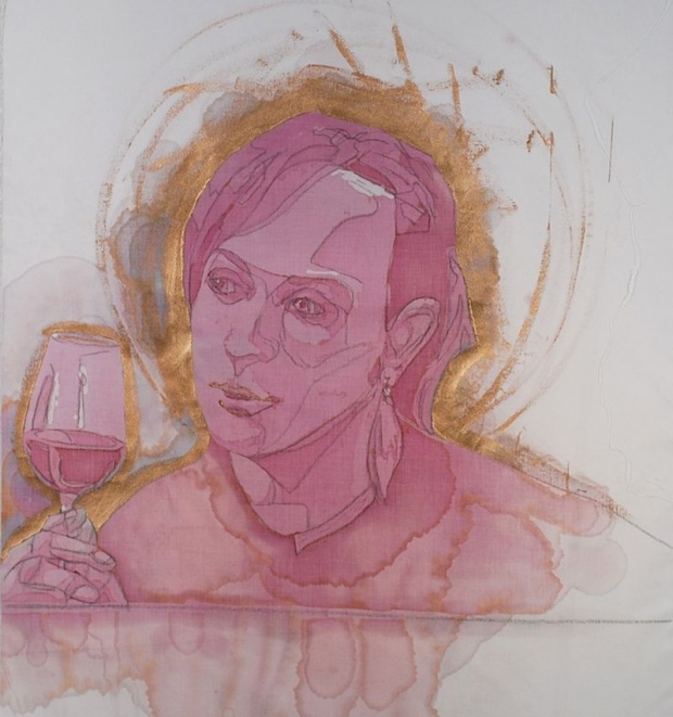 amelia fais harnas pintura vino