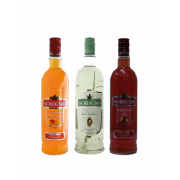 Vodka Sobieski Sabores: Fresa, Hierbas y Mango Pasión