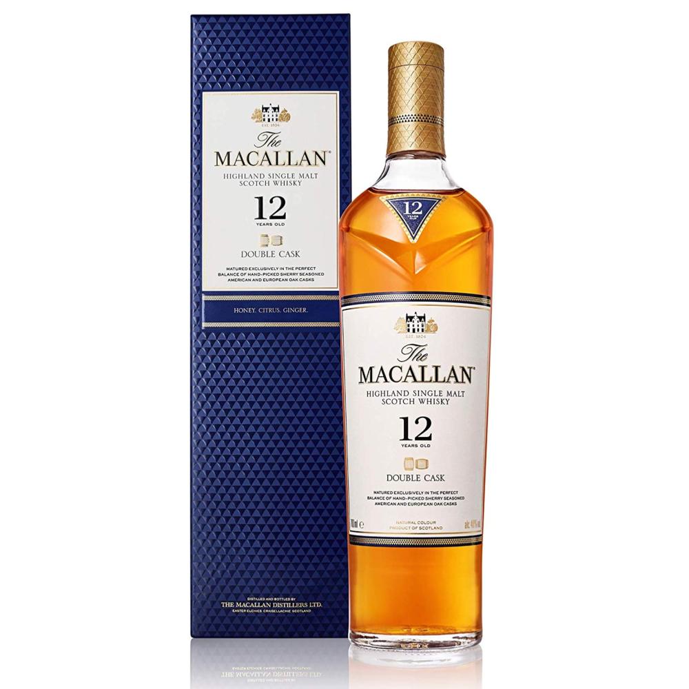 macallan whiskey 12 double cask