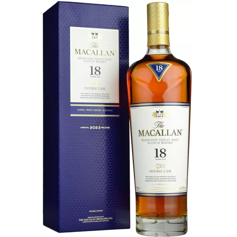 Single Malt Whisky Macallan Double Cask 18 ans 43°