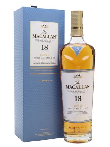 Whisky Macallan 18 years Triple Cask Matured Fine Oak