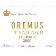 Tokaji Aszú Oremus 6 puttonyos, vino dulce de Hungría