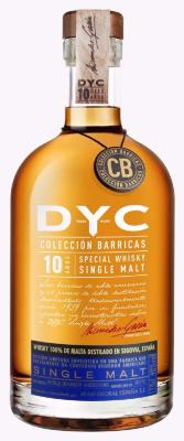 Whisky DYC Single Malt 10 años Colección Barricas